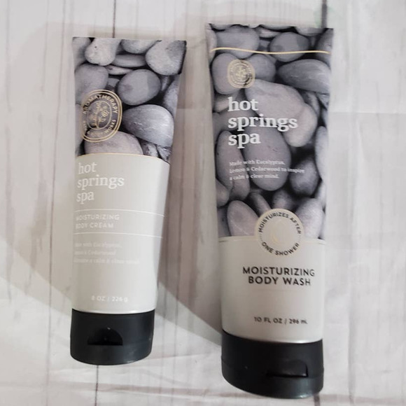 Bath & Body Works Other - NEW! Bath & Body Works Hot Springs Spa Moisturizing Body Care Cream Wash Lotion